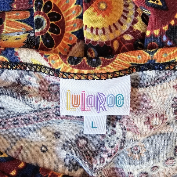 LuLaRoe Julia Pencil Dress Womens Large - Picture 2 of 2